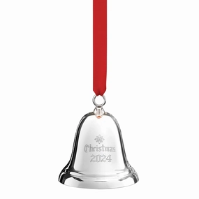 2024 40th Annual Christmas Bell Sterling Silver Ornamenthome decorative items