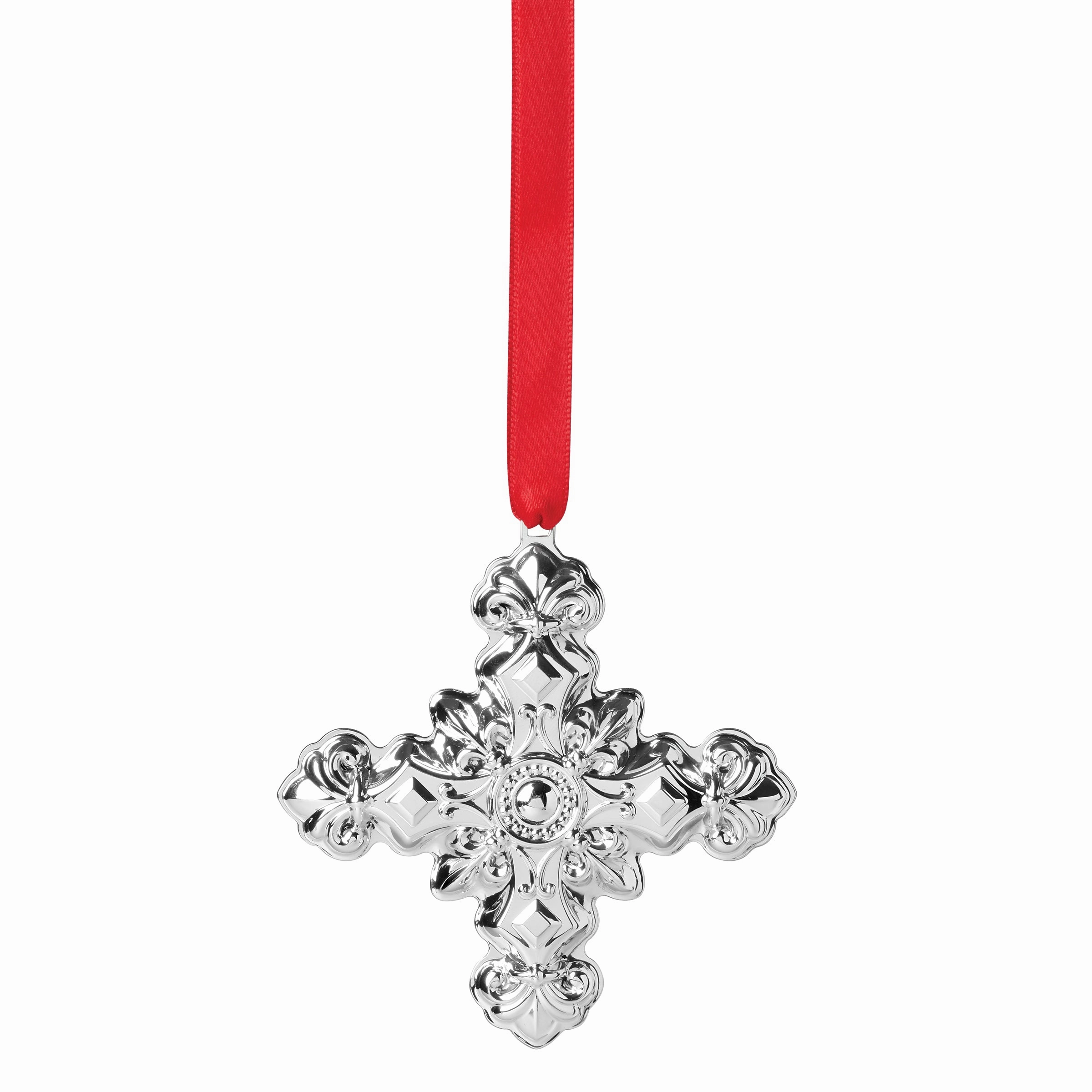 2024 54th Annual Christmas Cross Sterling Silver Ornamenthome decorative items
