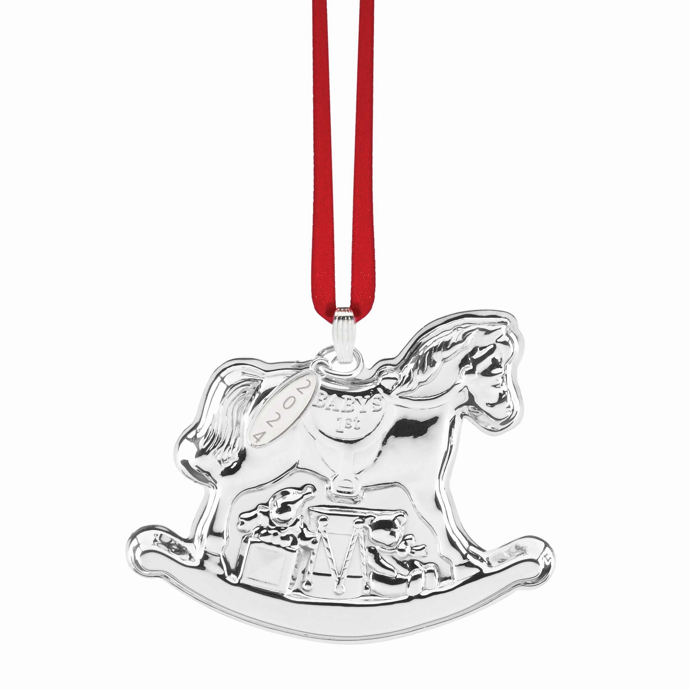 2024 Baby's 1st Rocking Horse Ornamenthome decorative items