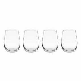 5 O'Clock Stemless Wine Glasses - Set Of 4glass cups ,personalized mugs 