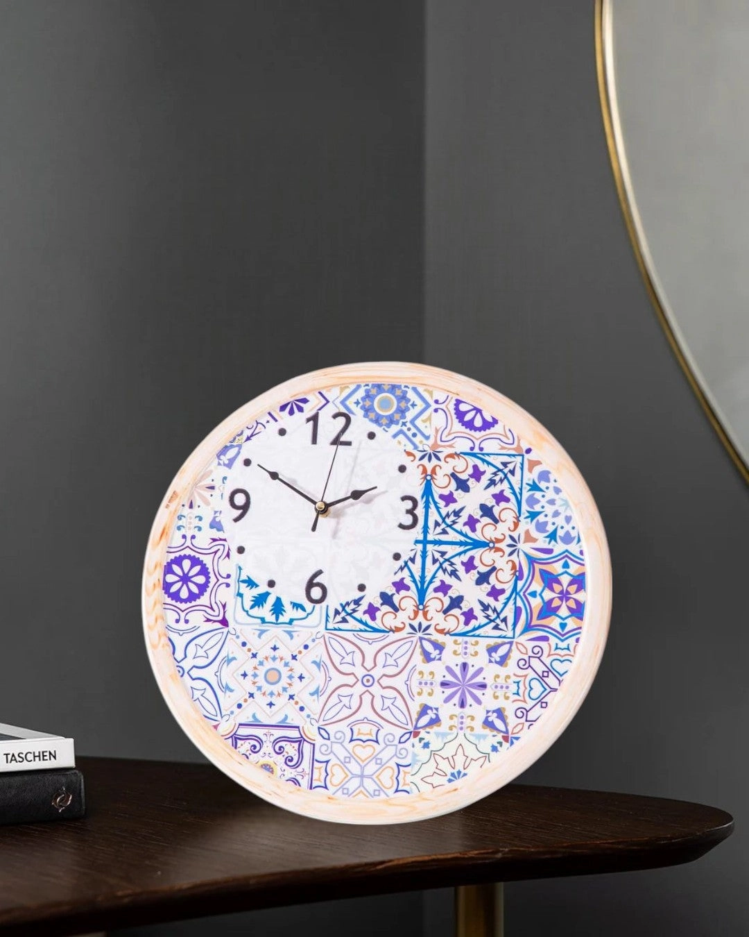 'Art Meets Time' Decorative Table Clockhome decor ,wall decor 