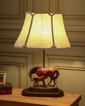 'Equine Nurturing' A Horse Feeding Table Lampmodern wall lamp,smart wall lamp