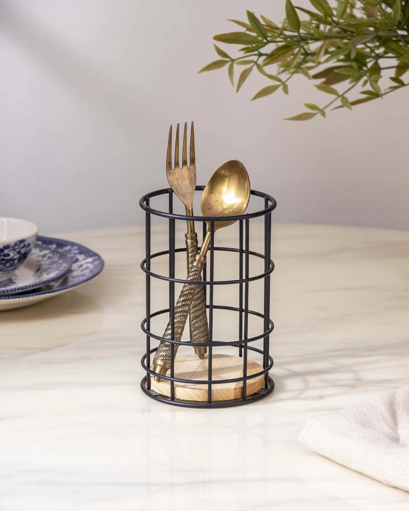 'Mesh' Cutlery Standmodern kitchen decor ,kitchen dinner set ,dinnerware 
