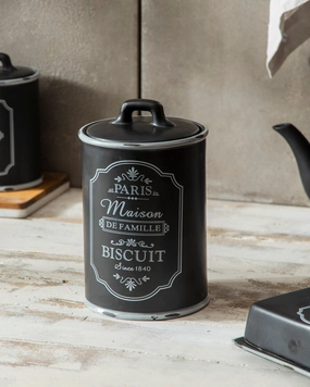 'Paris Maison De Famille' Biscuit Jarmodern kitchen decor ,kitchen dinner set ,dinnerware 
