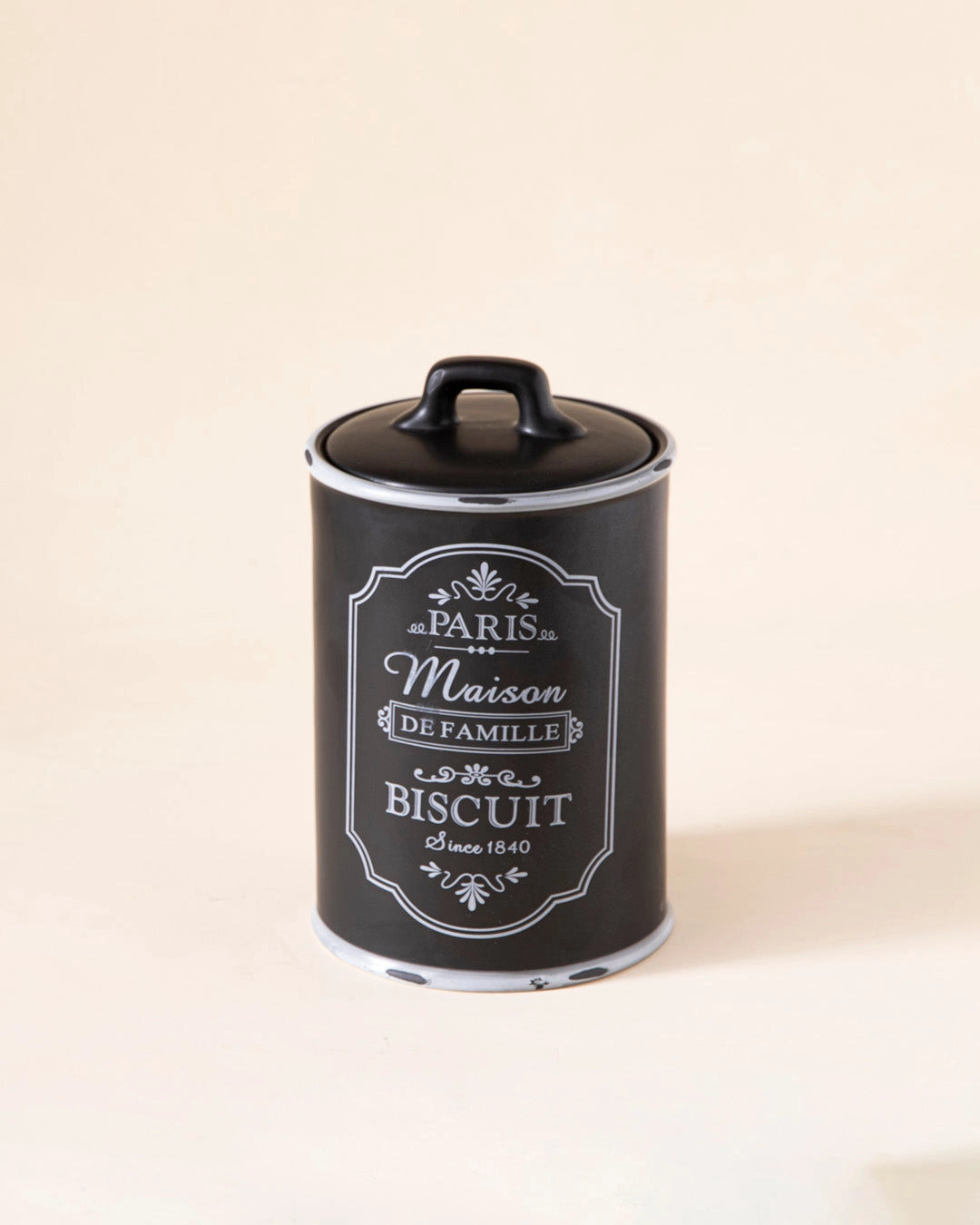 'Paris Maison De Famille' Biscuit Jar