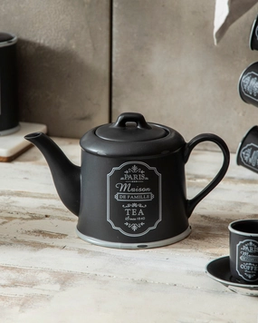 'Paris Maison De Famille' Ceramic Kettlemodern kitchen decor ,kitchen dinner set ,dinnerware 