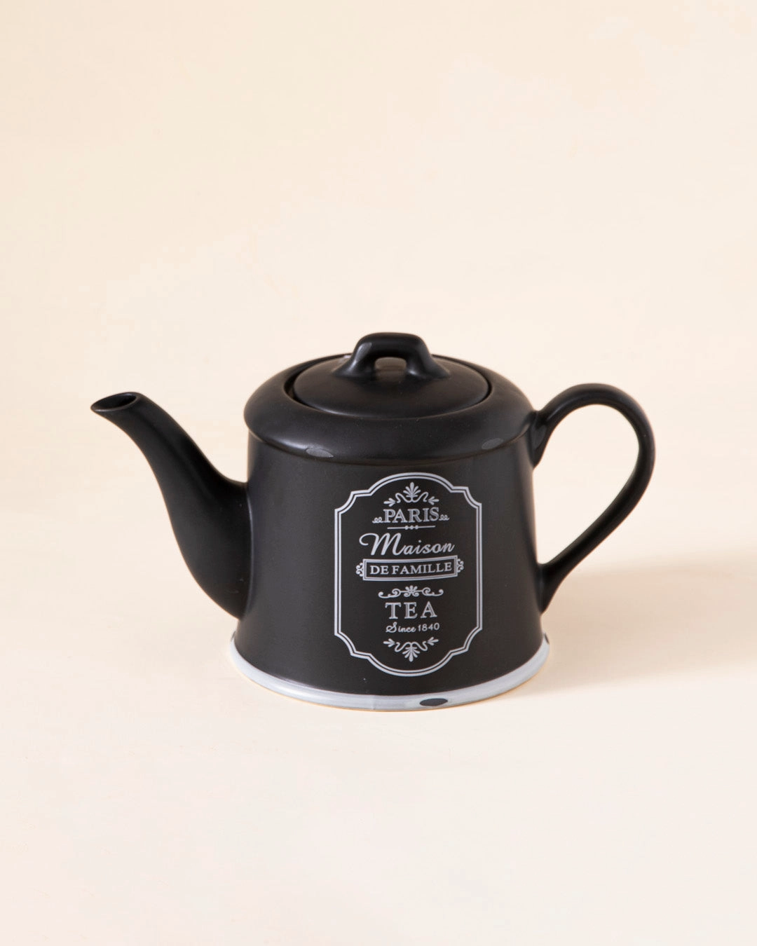 'Paris Maison De Famille' Ceramic Kettle