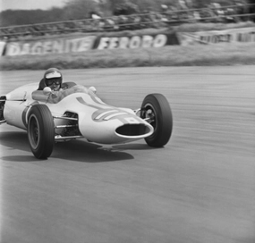 "Peter Revson At Silverstone" from Getty Imagesnordic style wall decor