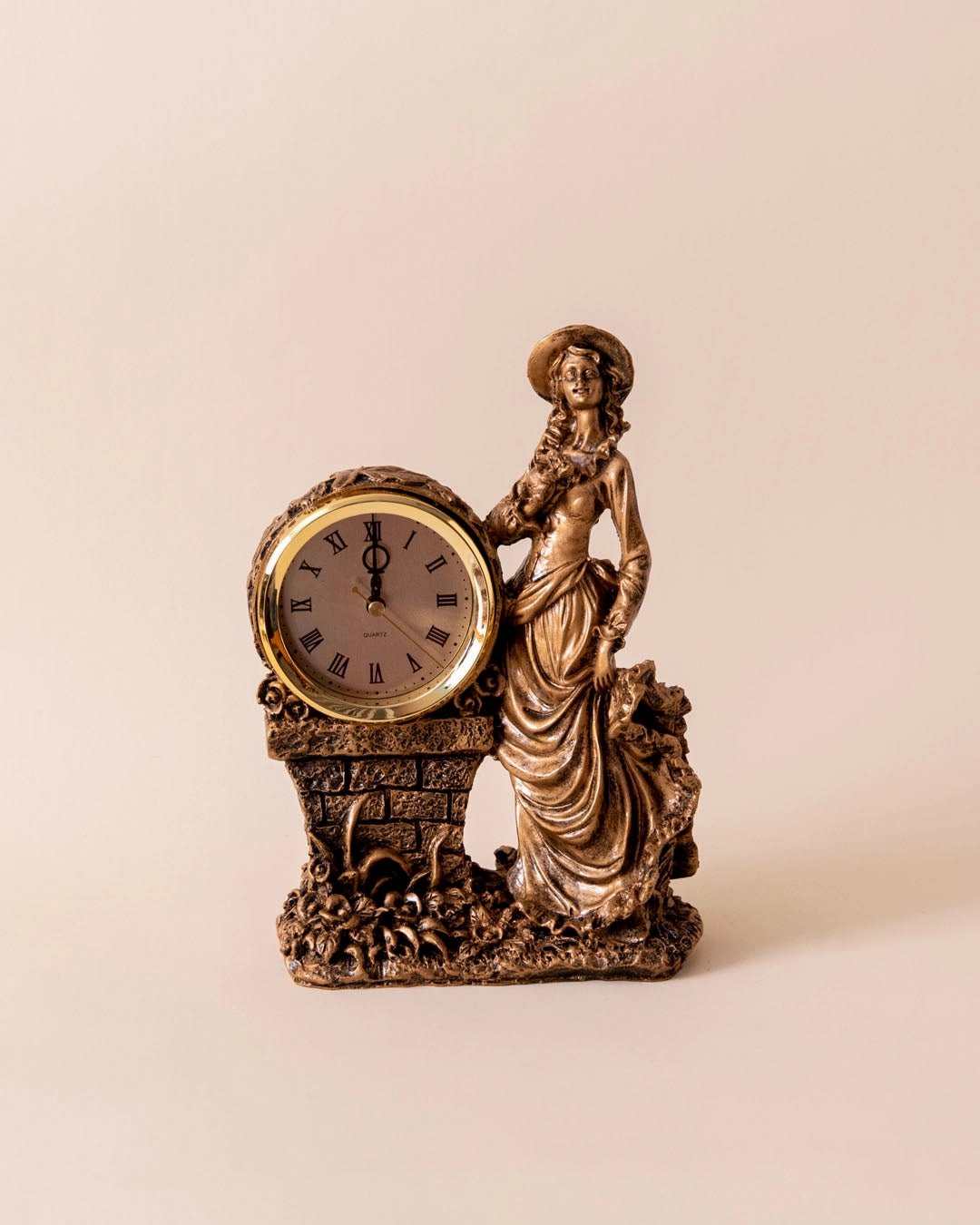 'Victorian Lady' Table Top Clock