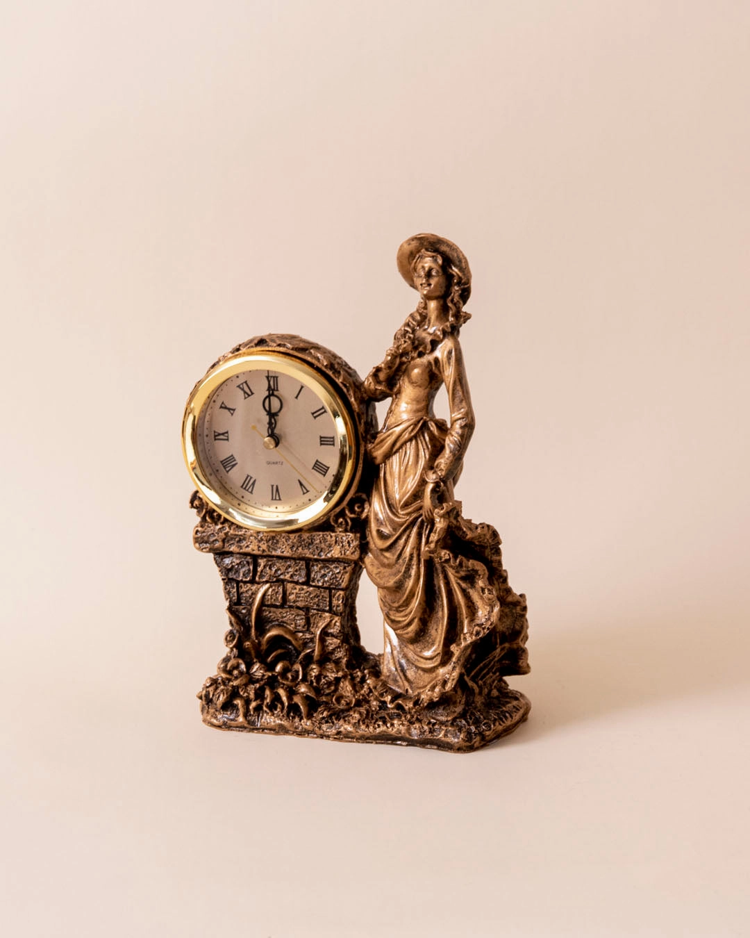 'Victorian Lady' Table Top Clock