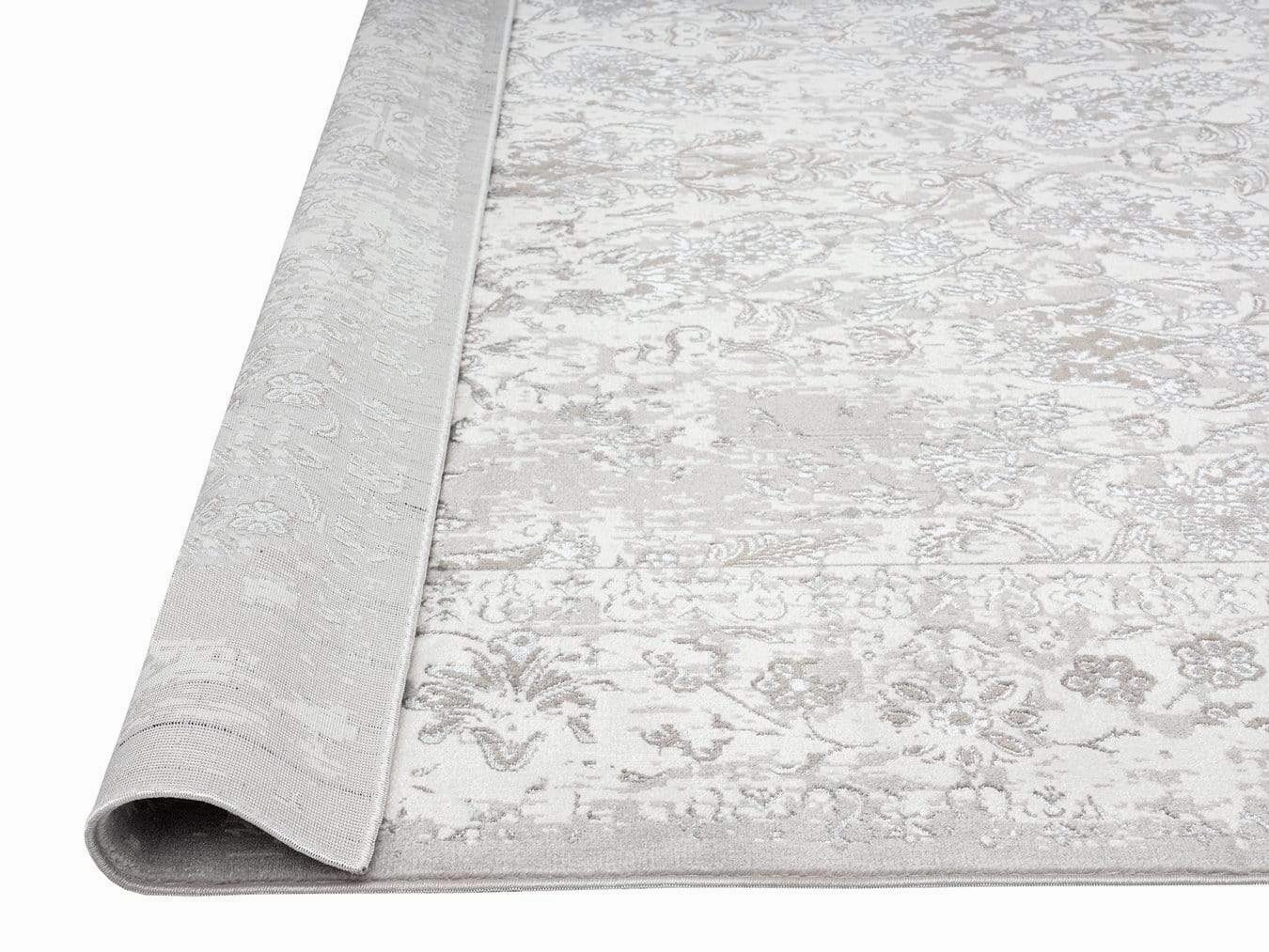 Aaerin Charcoal Grey And Ivory Traditional Distressed Rug *NO RETURNS UNLESS FAULTY