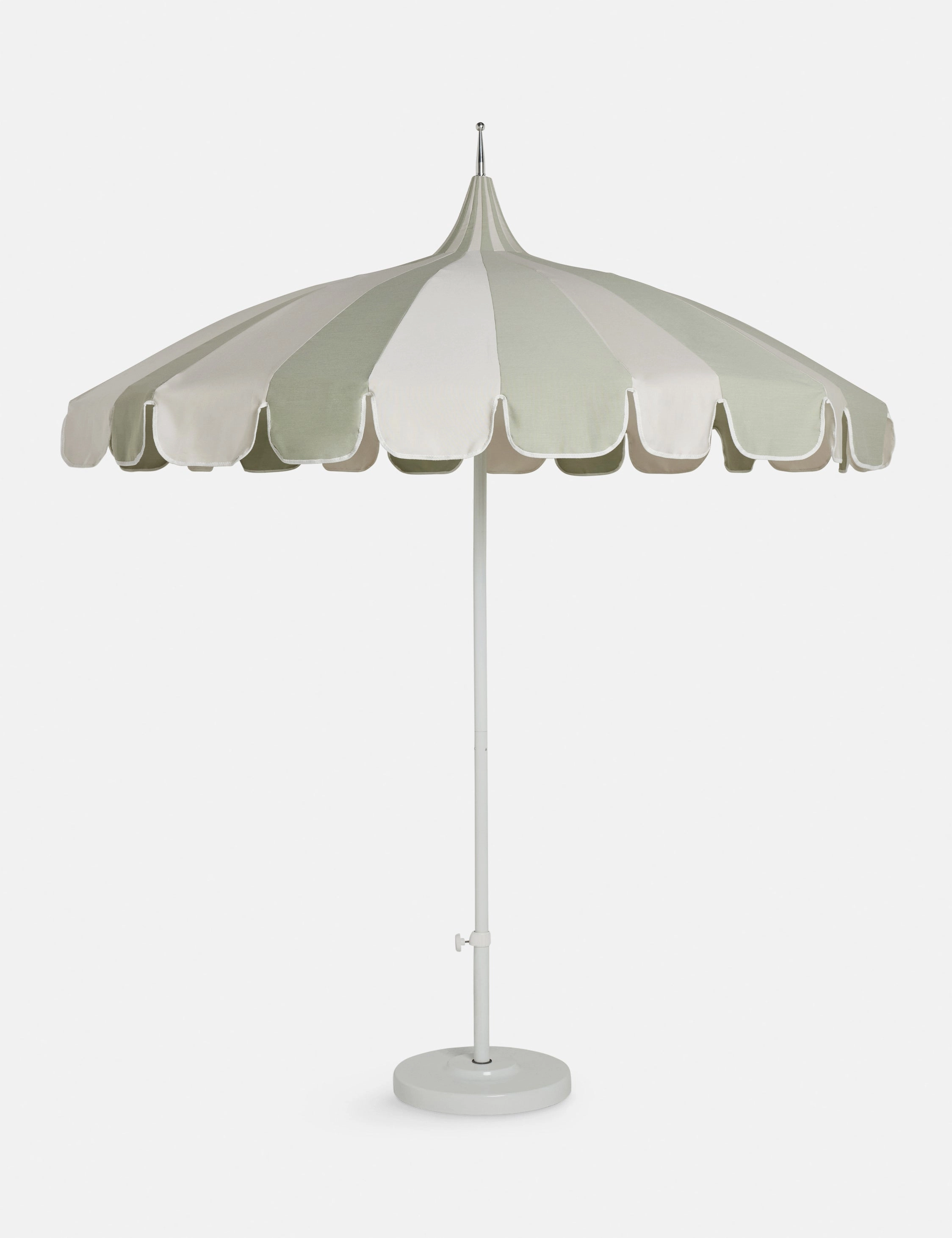 Aamu 8'6" Pagoda Outdoor Umbrella by Sarah Sherman Samueloutdoor wrought iron plant stand