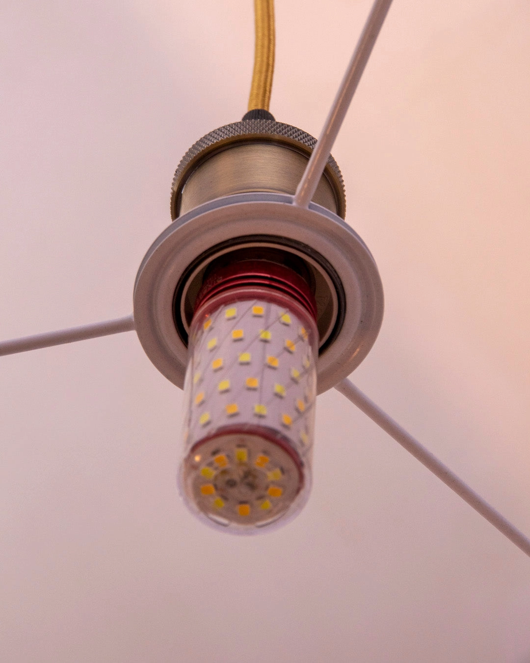 Abstract Elegance Drum Shade Pendant Light