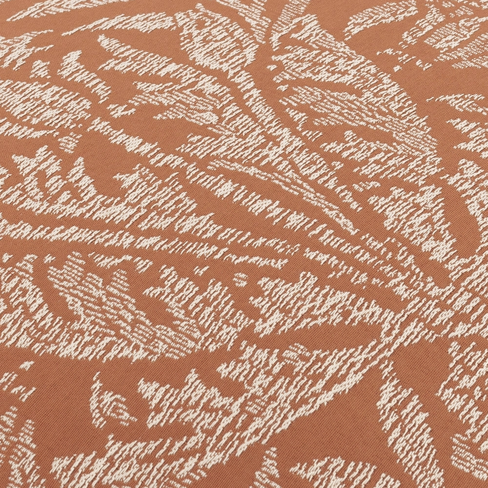 Acorn Tonal Jacquard Cushion Brick