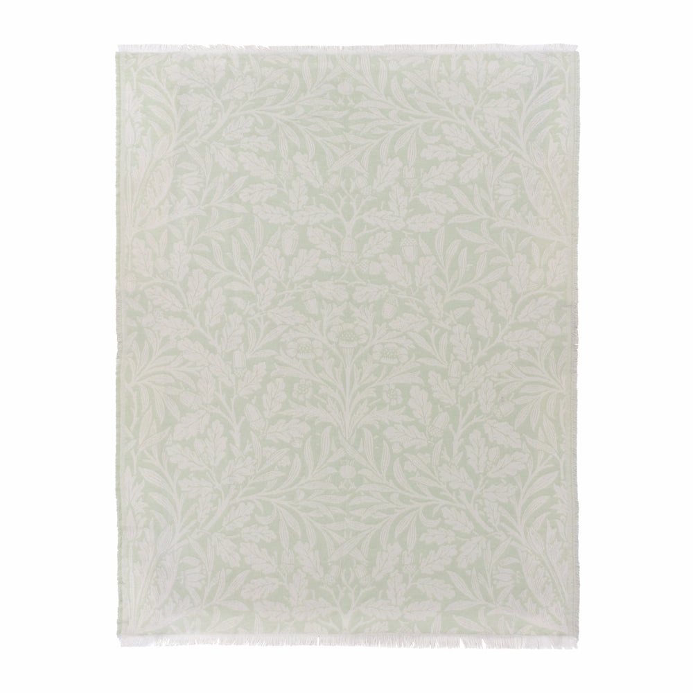 Acorn Tonal Jacquard Throw Sage