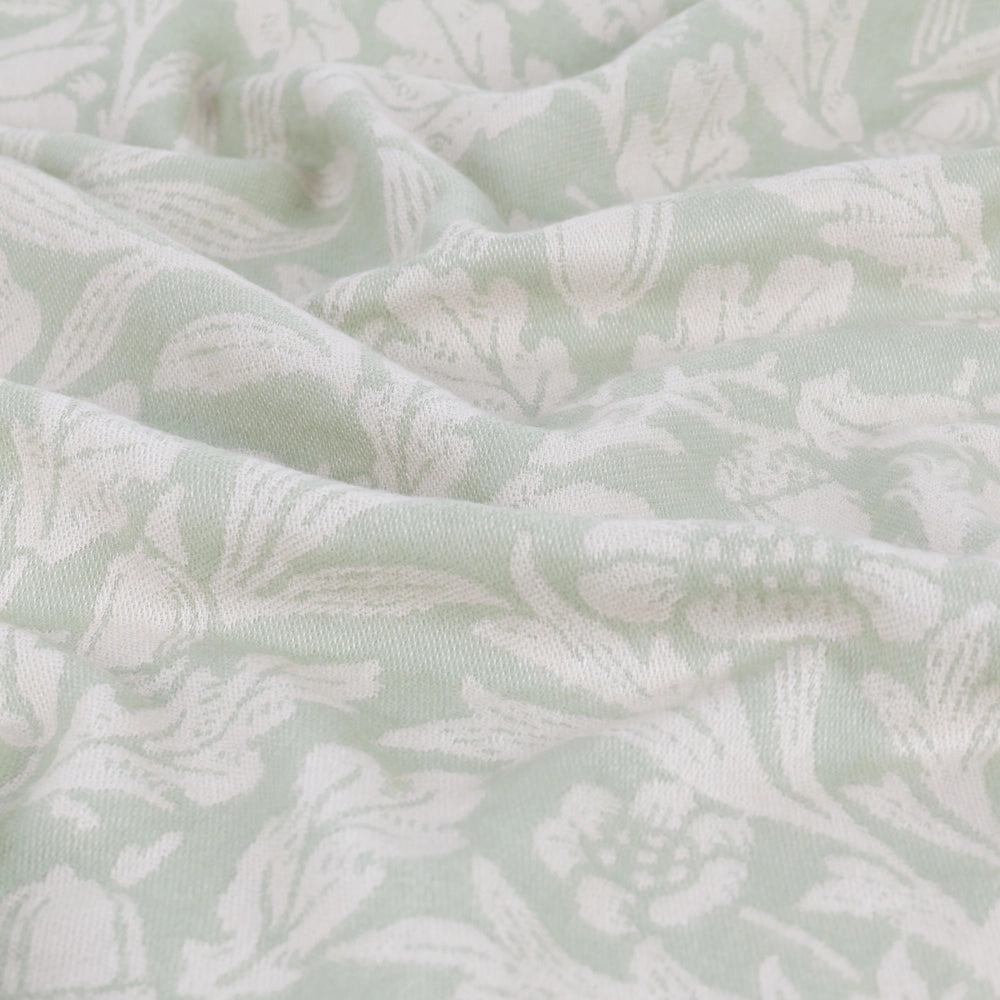 Acorn Tonal Jacquard Throw Sage