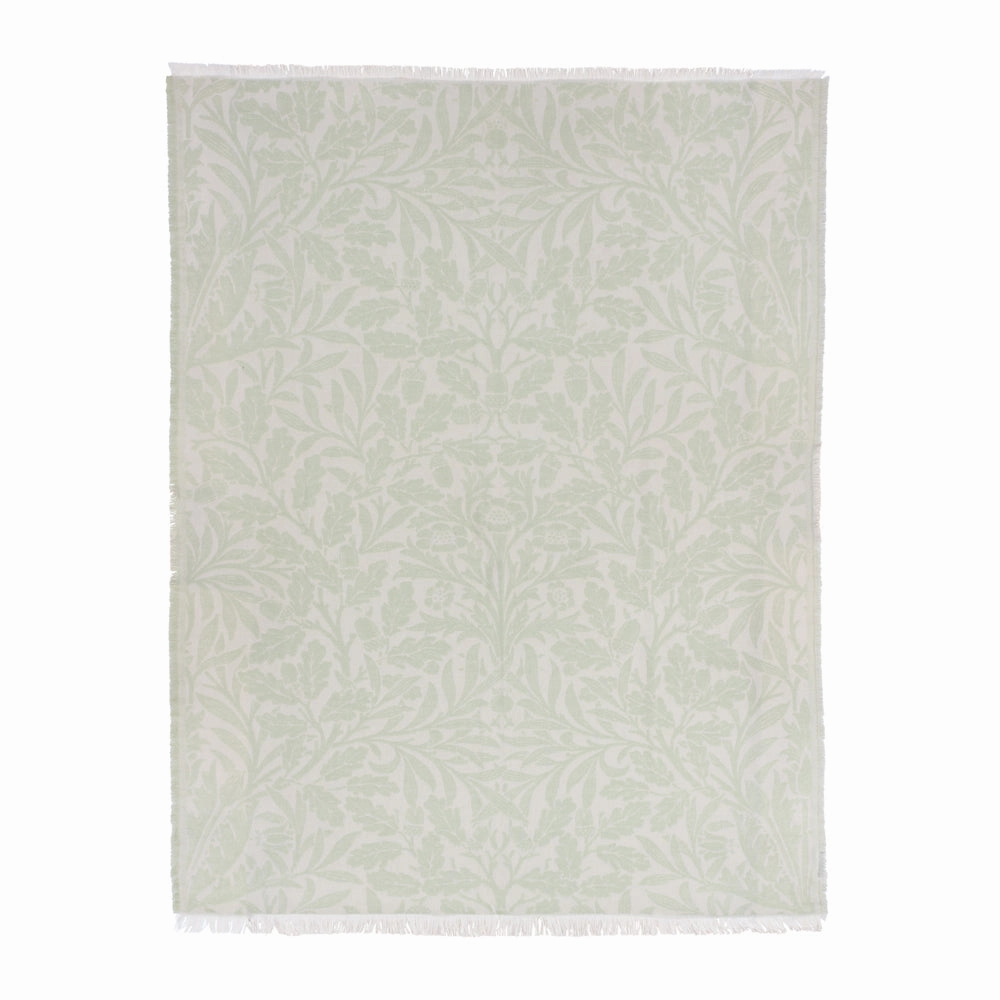Acorn Tonal Jacquard Throw Sage