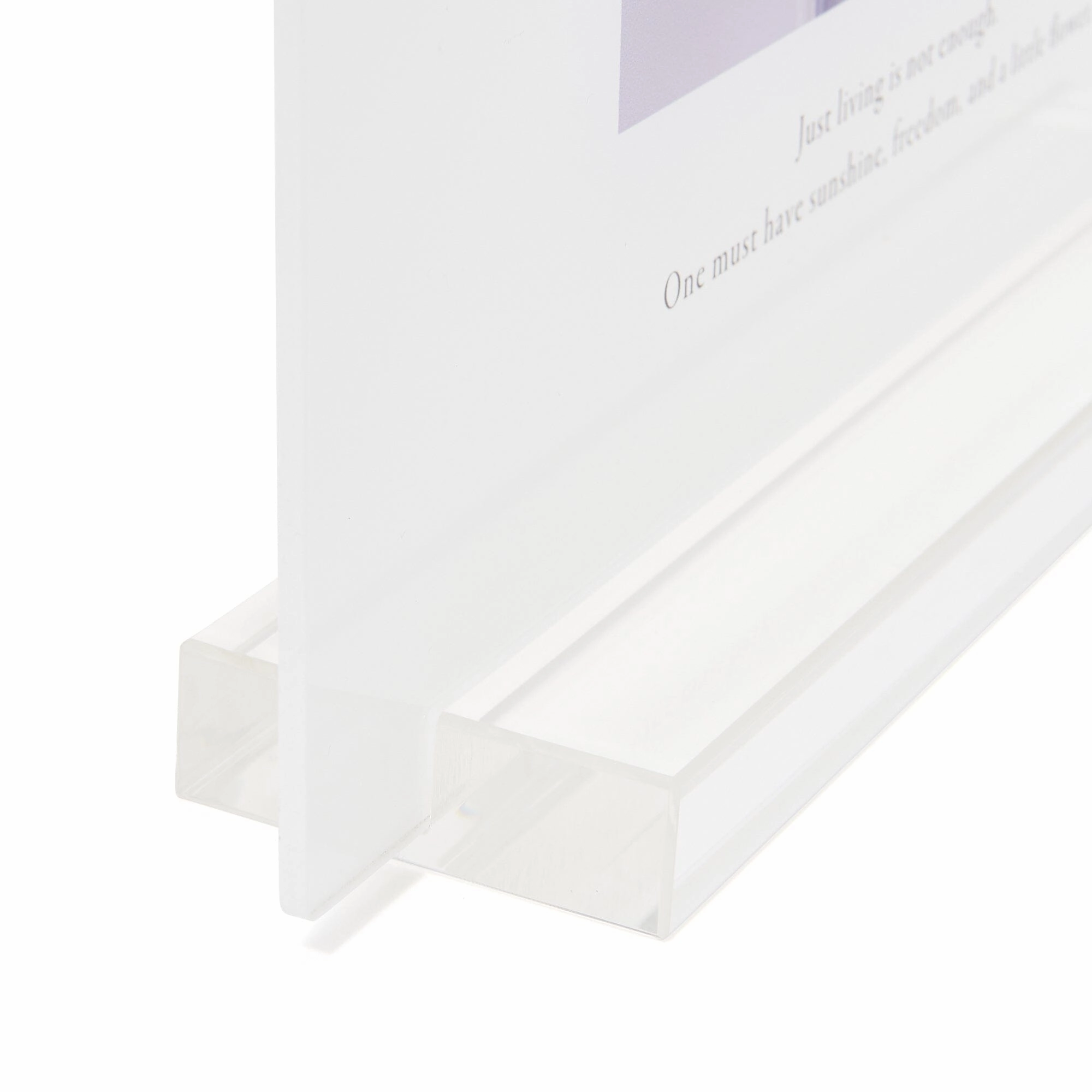 Acrylic Art Board L White