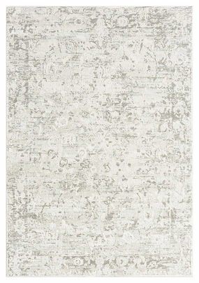 Adela Grey and Ivory Distressed Floral Rugmodern color block patchwork rug