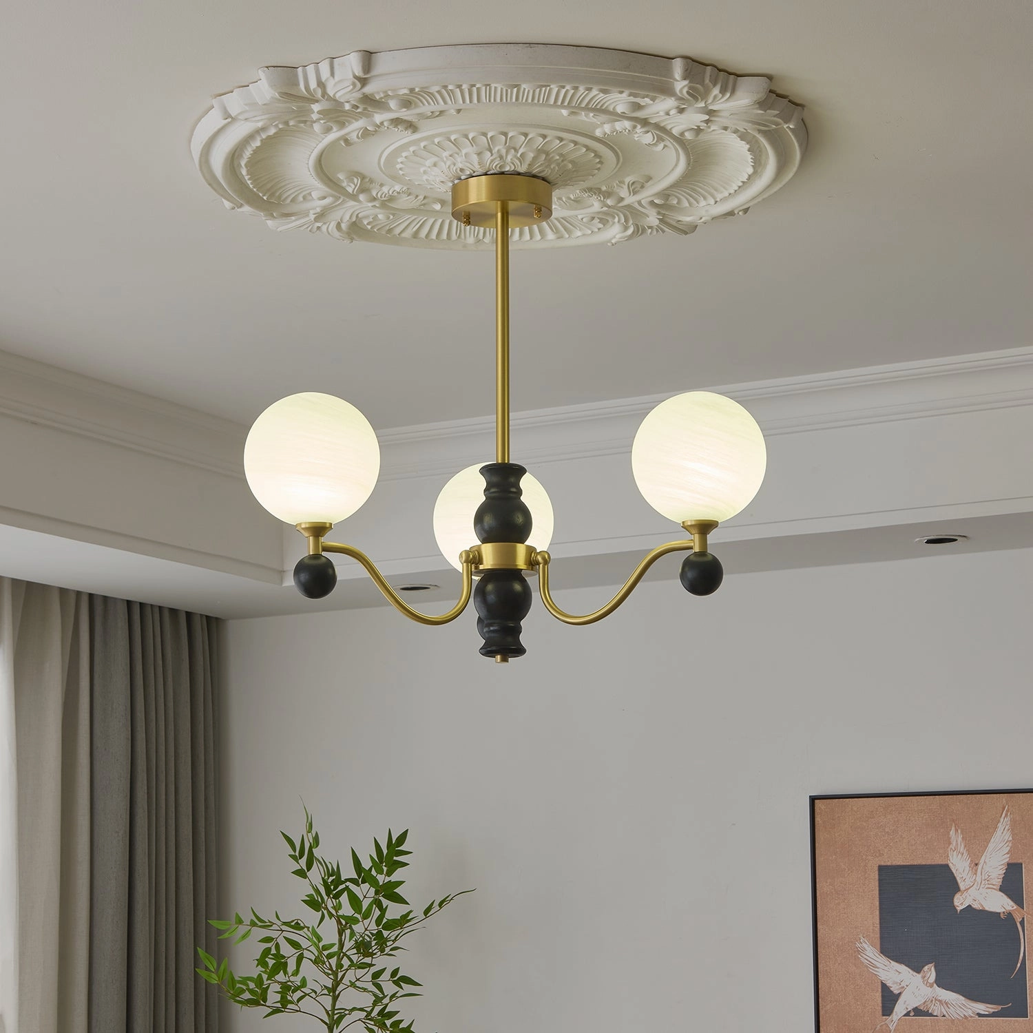 Aether Sphere Chandelier