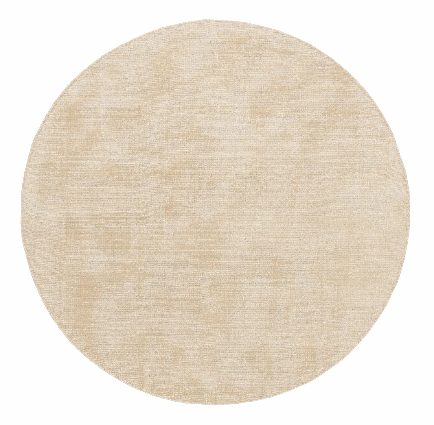 Alek Cream Handwoven PET Round Rugmodern color block patchwork rug