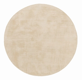 Alek Cream Handwoven PET Round Rugmodern color block patchwork rug