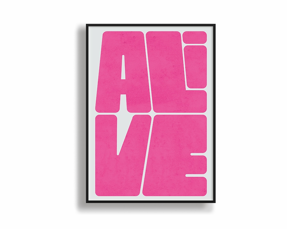 Alive Verticalnordic style wall decor
