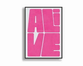 Alive Verticalnordic style wall decor