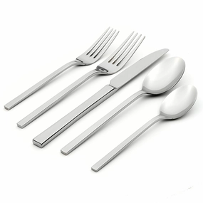 Allay 20 Piece Flatware Seteco-friendly bamboo fiber tableware set 