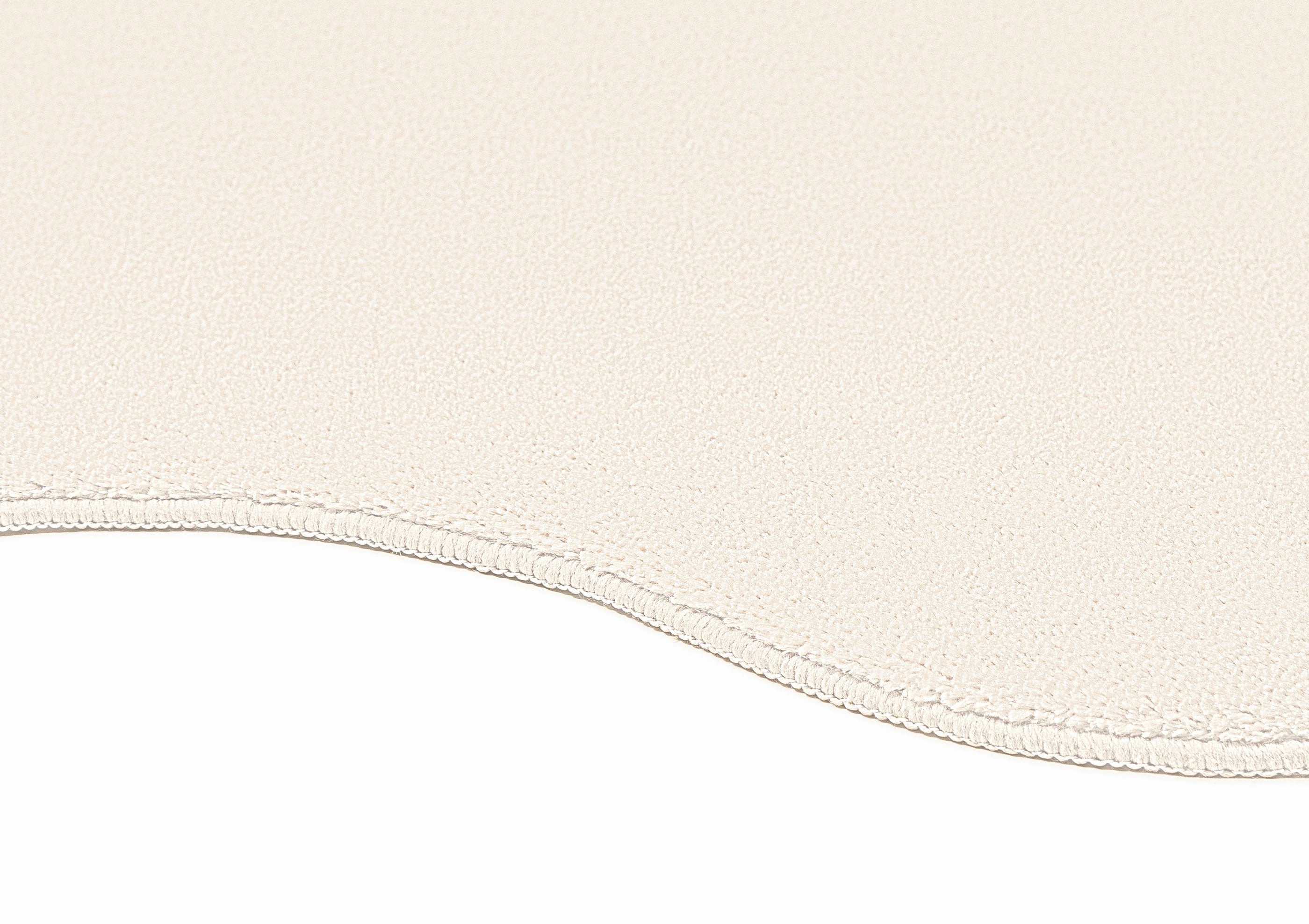 Allen Neutral Scallop Washable Rug