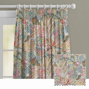 Althorp Printed Made to Measure Curtains Cinnamonbedding sets ,throw blankets 