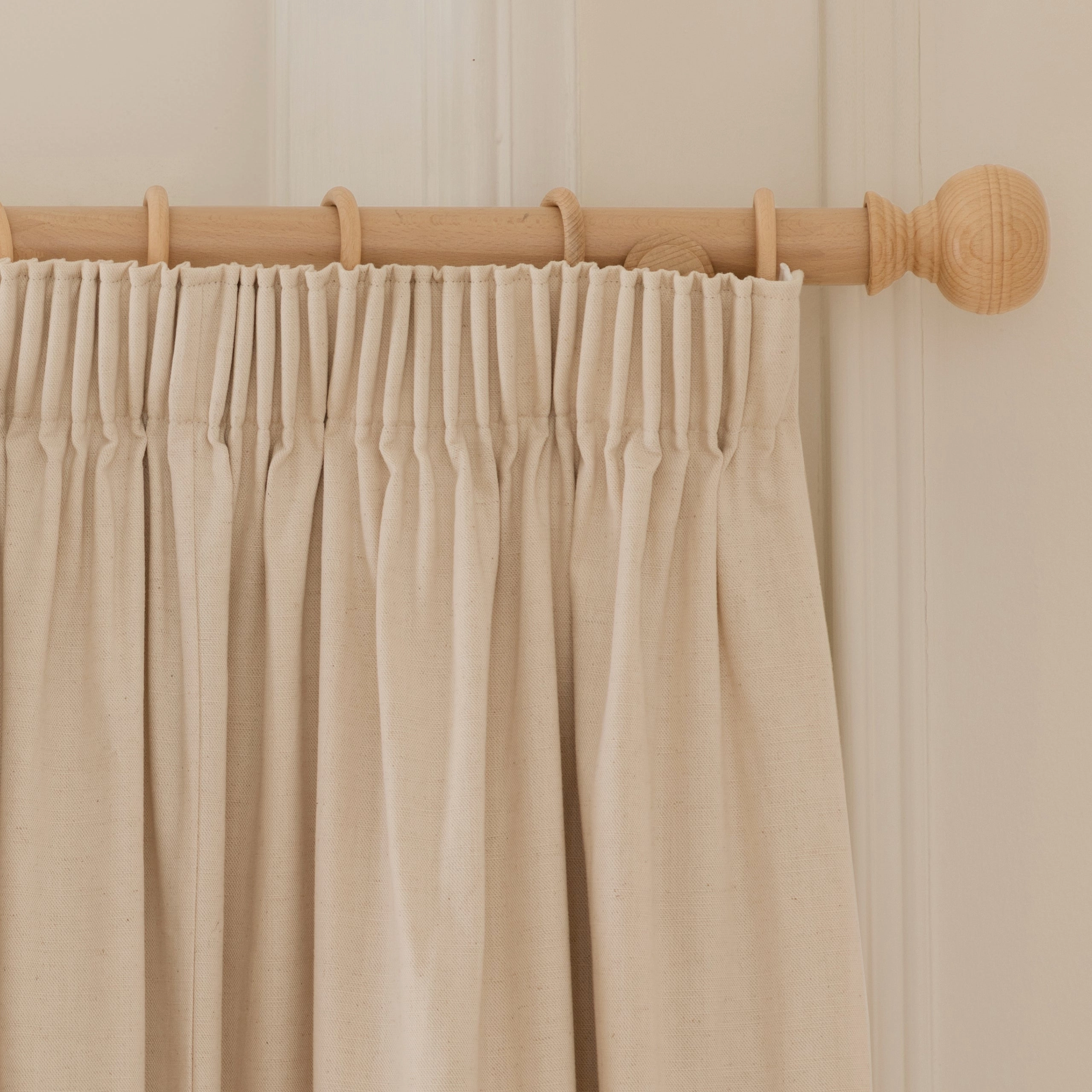 Althorp Printed Made to Measure Curtains Sorbet/Linen