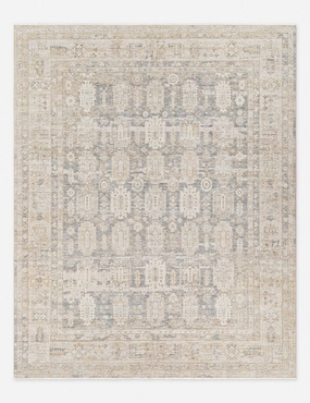 Altin Hand-Knotted Wool Rugmodern color block patchwork rug