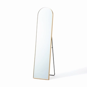 Aluminum Frame Stand Mirror  Goldbedding sets ,throw blankets 