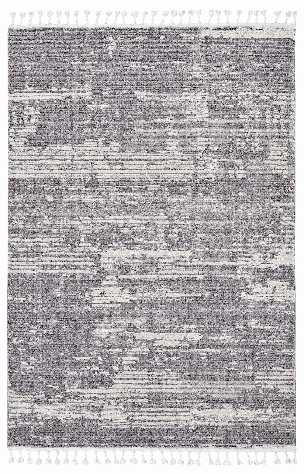 Alyssa Ivory Grey Rug *NO RETURNS UNLESS FAULTYmodern color block patchwork rug