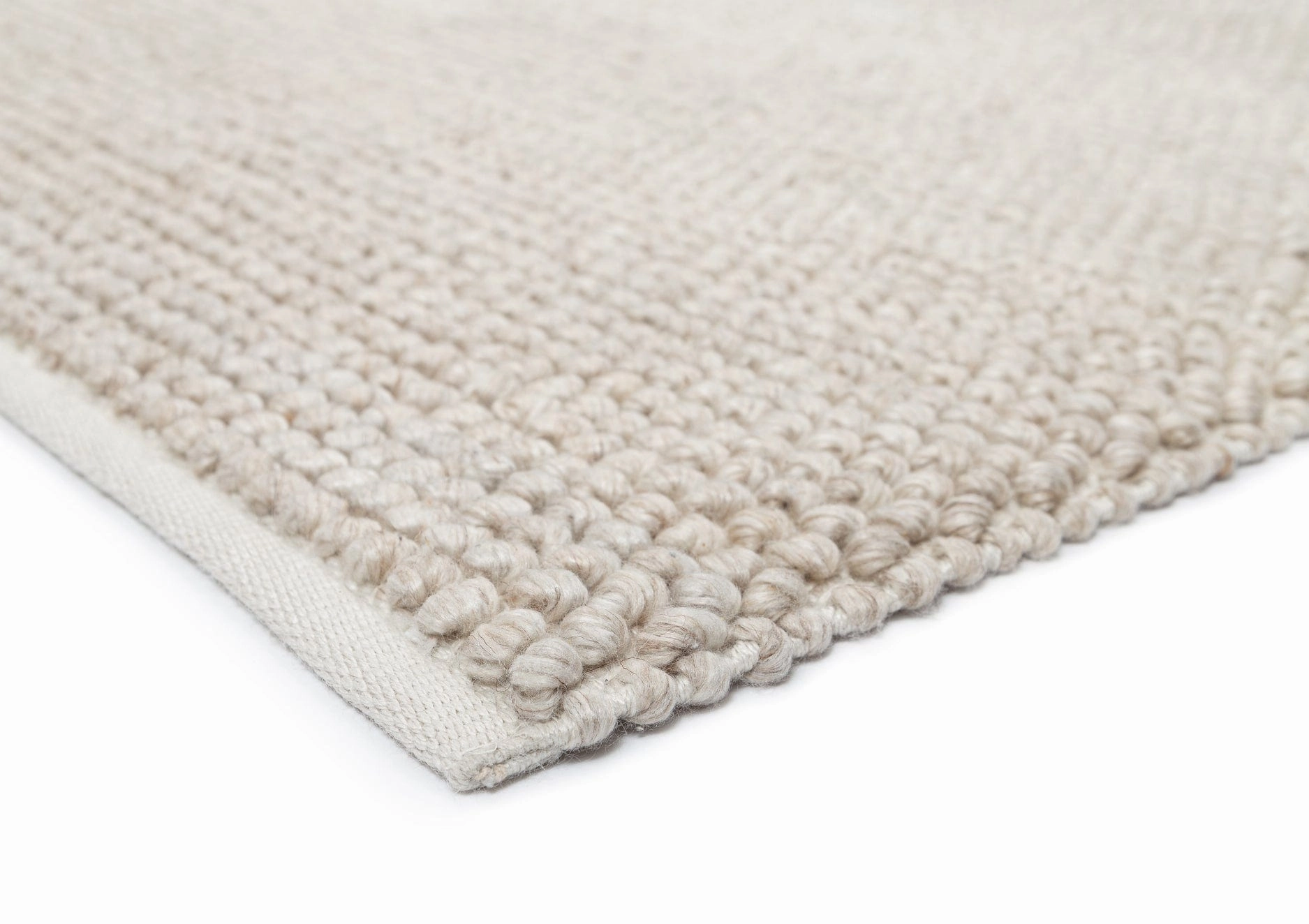 Amaia Light Grey Looped Indoor Outdoor Rug
