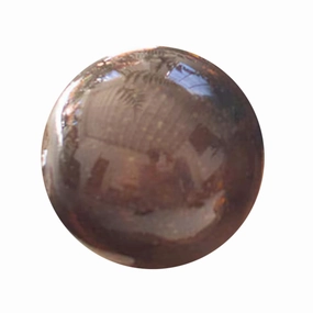 Amber Recycled Glass Orbnordic style desktop ornaments