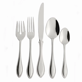 American Harmony 50 Piece Flatware Seteco-friendly bamboo fiber tableware set 