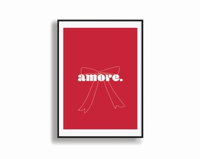 Amore Ribbonnordic style wall decor