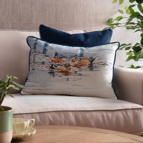 Anatidae Printed Cushion Glacierbedding sets ,throw blankets 
