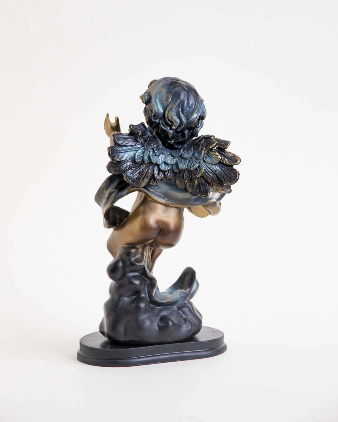 Angel Cherub Playing Harp - III