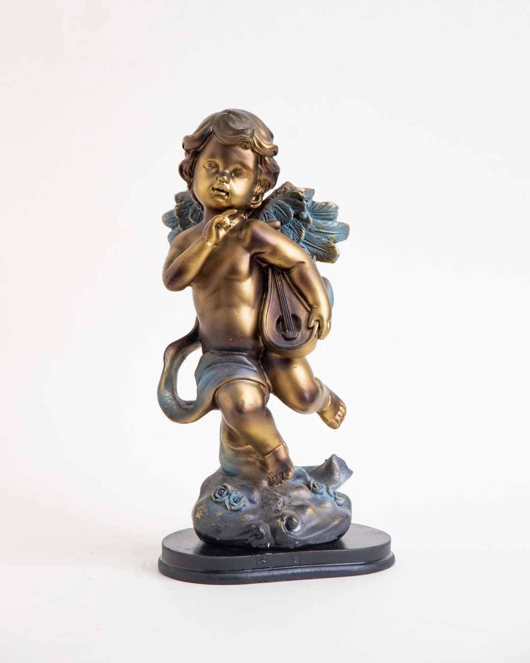 Angel Cherub Playing Octave Mandolin