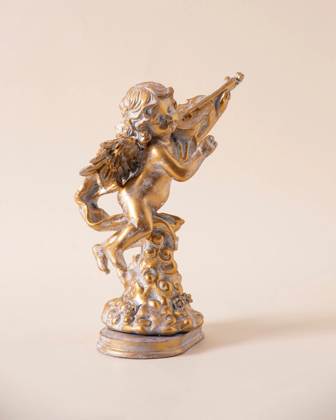 Angel Cherub Playing Violin