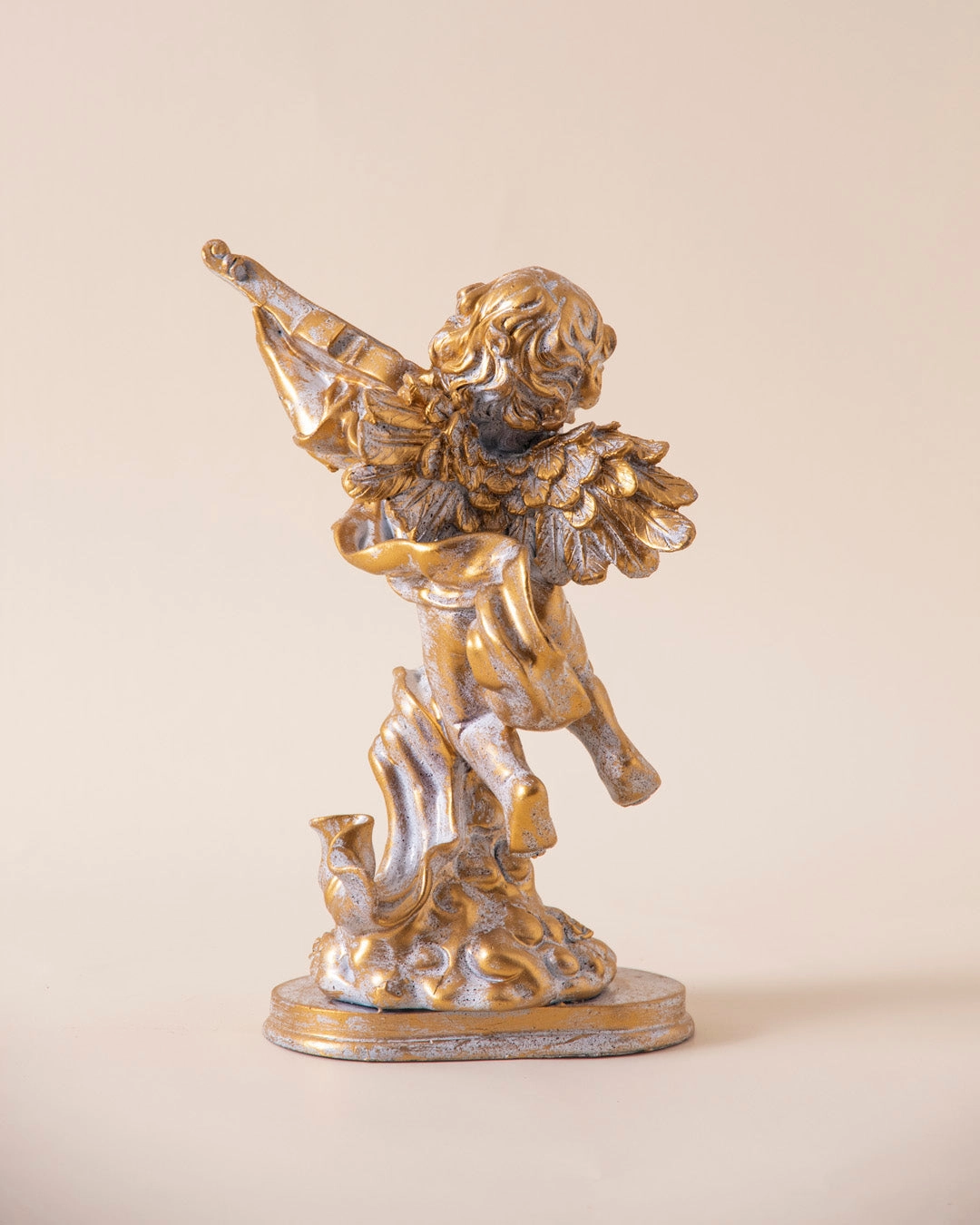 Angel Cherub Playing Violin