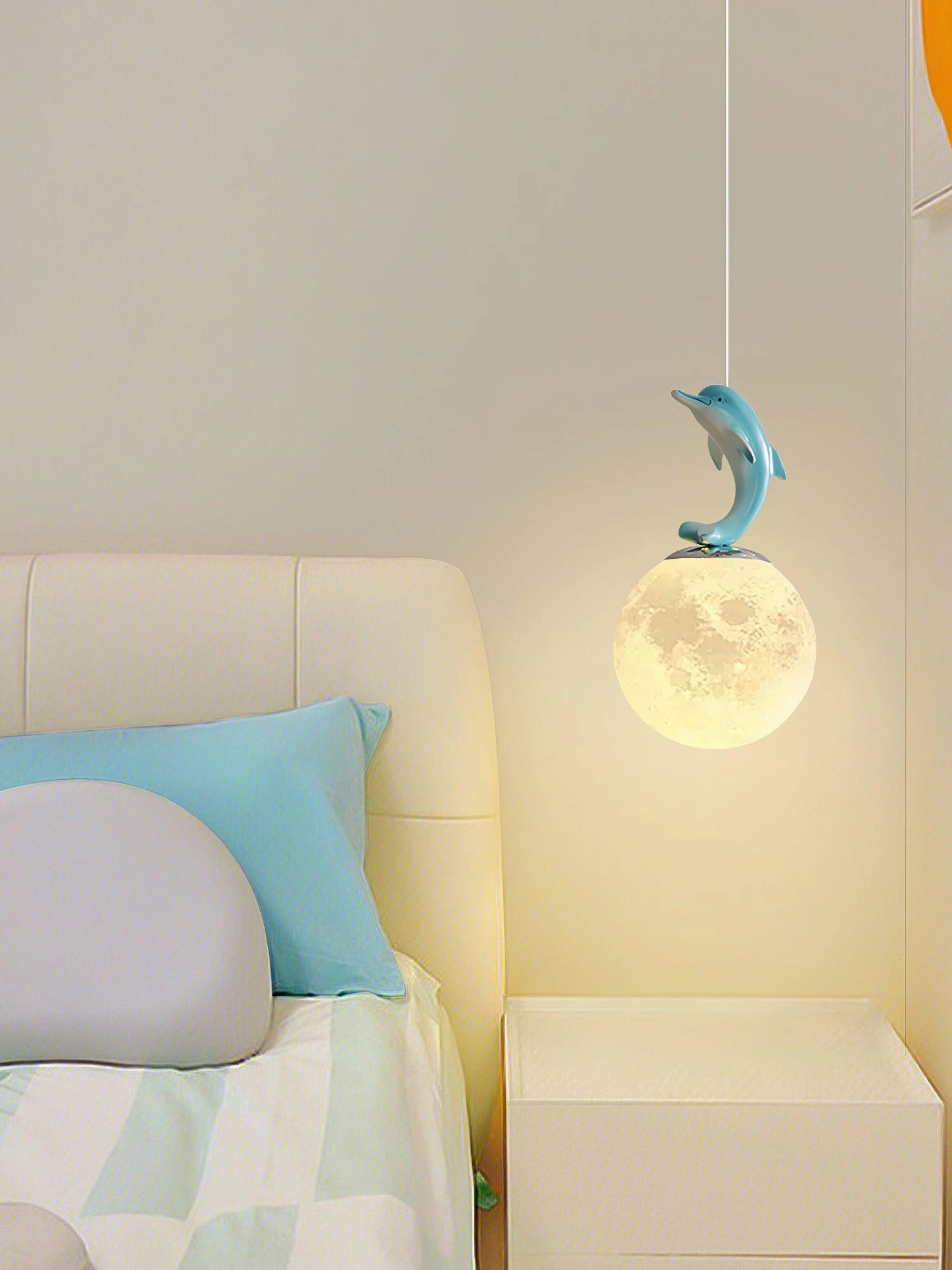 Animal And Moon Pendant Light