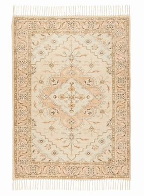 Anita Neutral Cream Boho Picnic Rugmodern color block patchwork rug