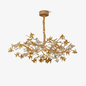 Aosta Brass Branch Chandelierrustic chandelier,bedroom chandelier 