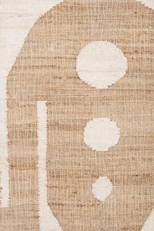 Aranda Brown and Cream Rug *NO RETURNS UNLESS FAULTY