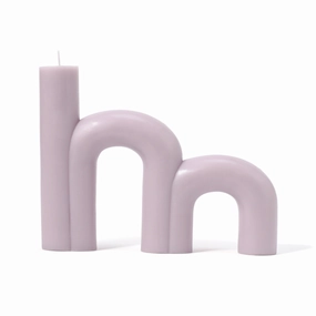 Arch Candle  Purpledecorative vase ,Modern Ceramic Vase for Home Decoration 