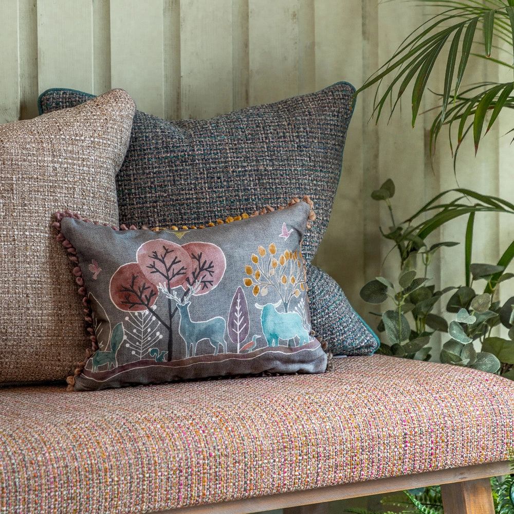Ariundle Small Printed Cushion Granitebedding sets ,throw blankets 
